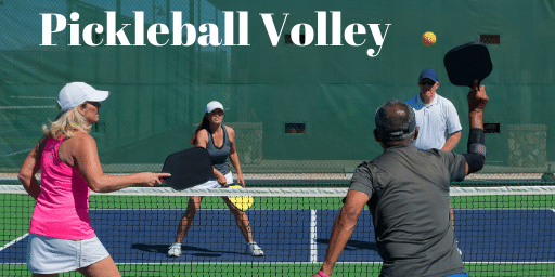 pickleball volley