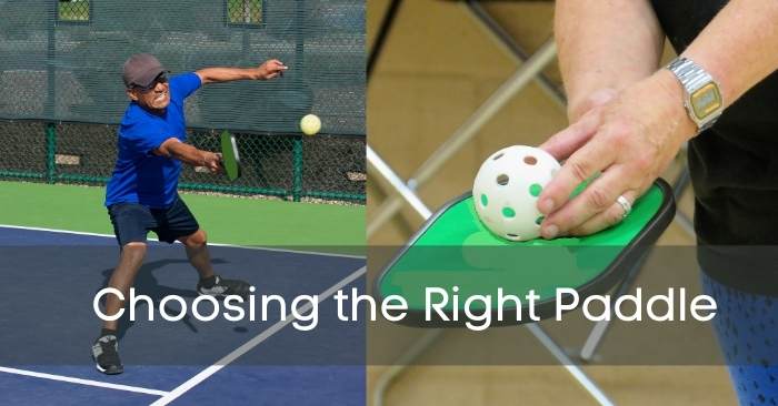 Graphite vs composite pickleball paddles