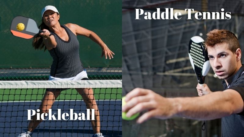 pickleball vs paddle tennis