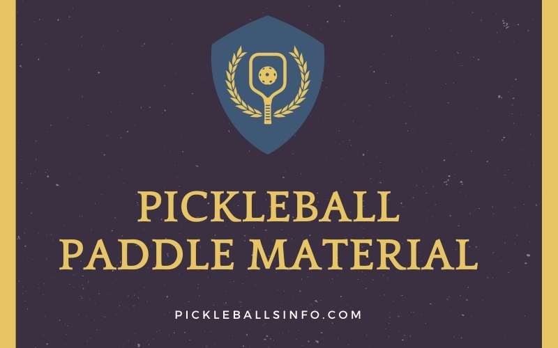 Legal Pickleball Paddle Materials