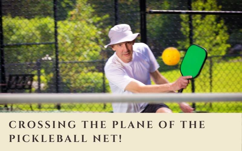 Can Your Paddle Cross the Net in Pickleball?