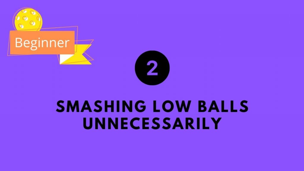 Smashing Low Balls Unnecessarily